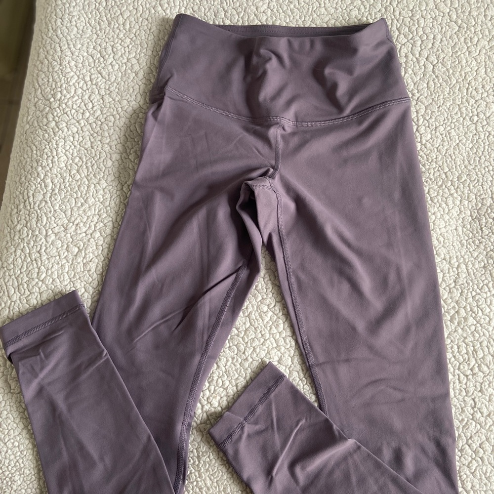 90 Degree By Reflex Purple High-Rise Leggings